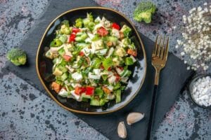 healthy broccoli salad