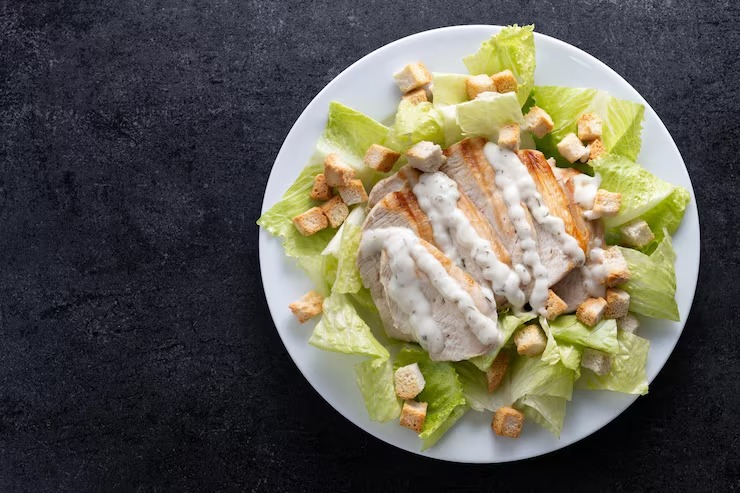 caesar salad with chicken