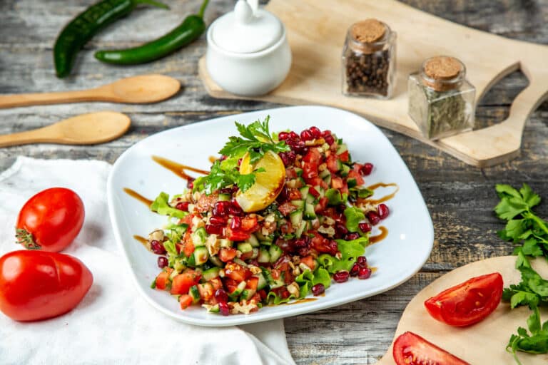 Healthy bean salad