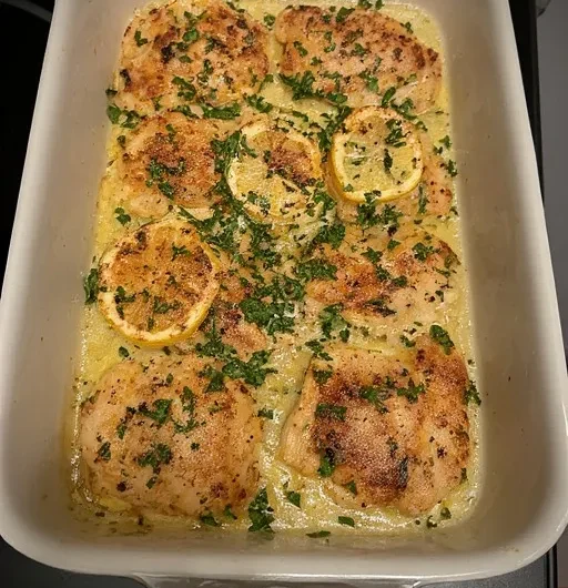 Easy Lemon Garlic Chicken Recipe