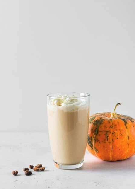 pumpkin spice protein smoothie