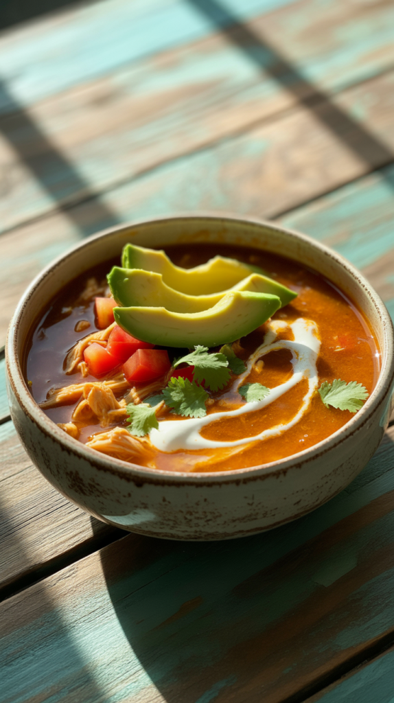 low carb chicken tortilla soup