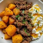 hot-honey-cottage-cheese-sweet-potato-beef-bowl-finished-5
