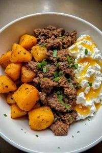 hot-honey-cottage-cheese-sweet-potato-beef-bowl-finished-5