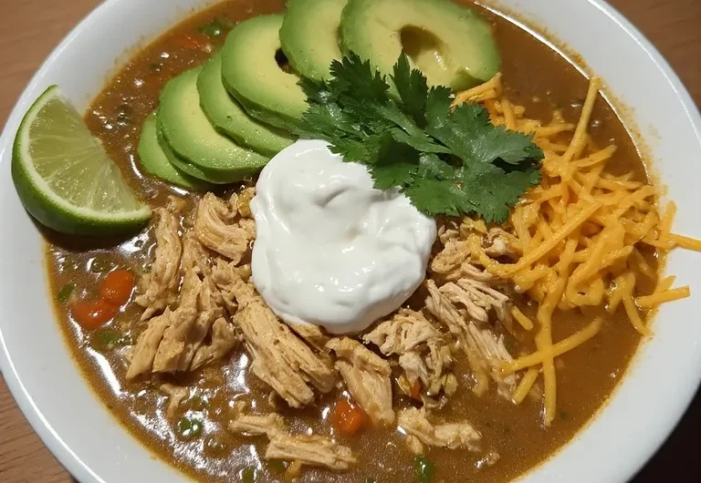 Low Carb Chicken Tortilla Soup