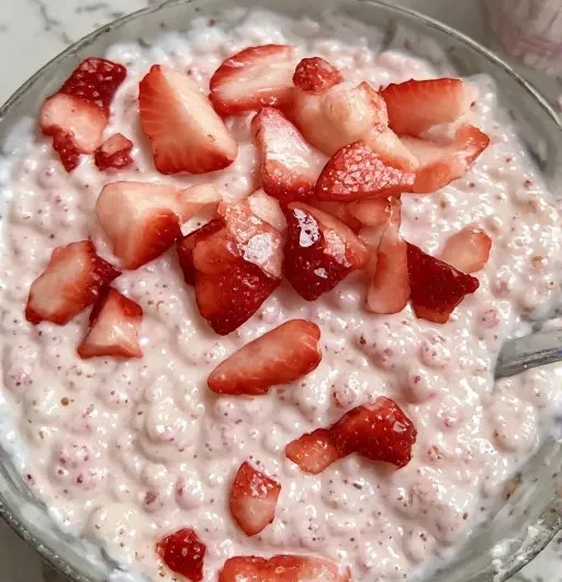 Strawberry Cheesecake Overnight Oats Recipe