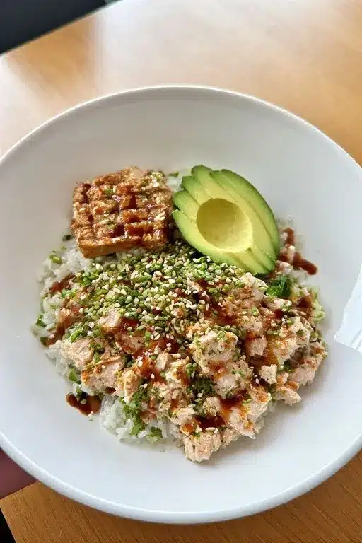 high protein lunch