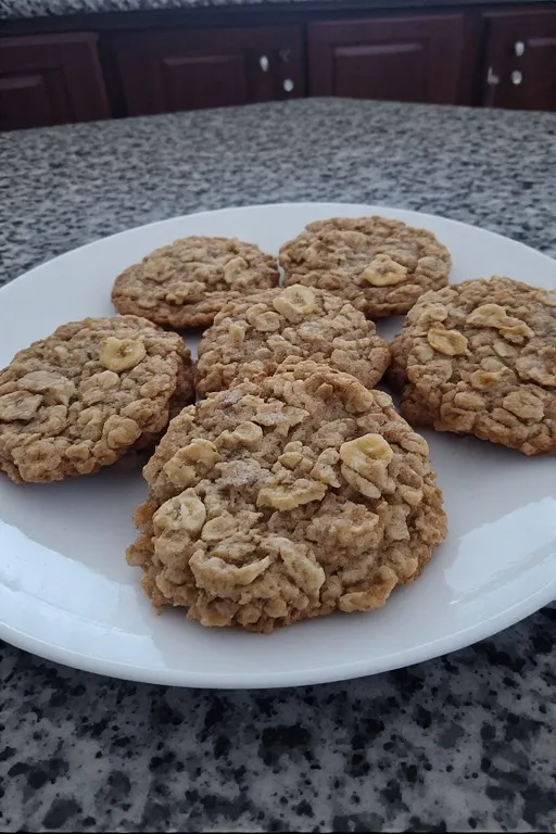 banana oatmeal cookies