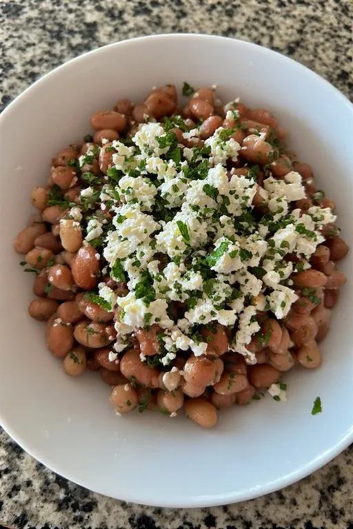 dense bean salad