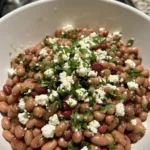 dense bean salad