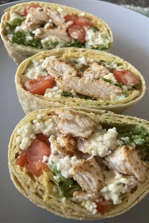 Chicken Caesar Wraps