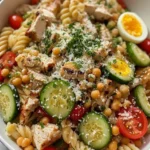 high protein pasta salad
