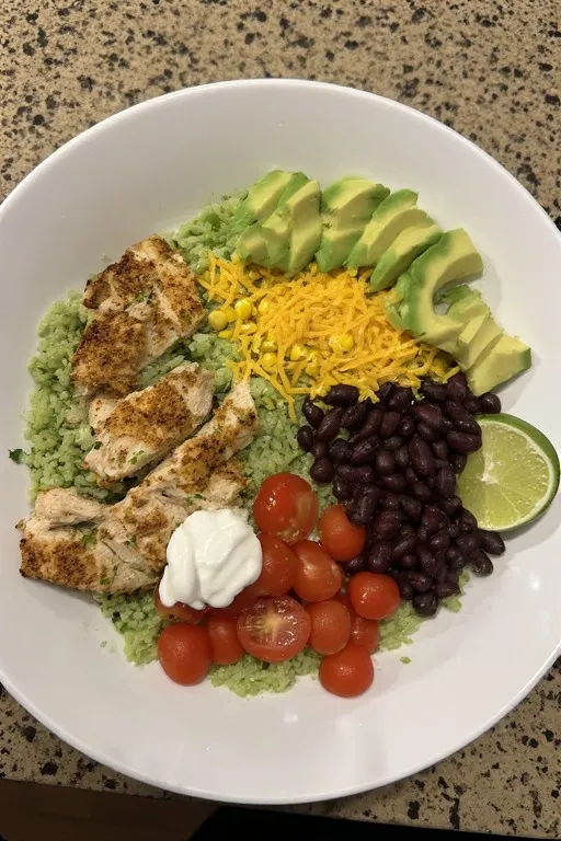 Chicken Burrito Bowls