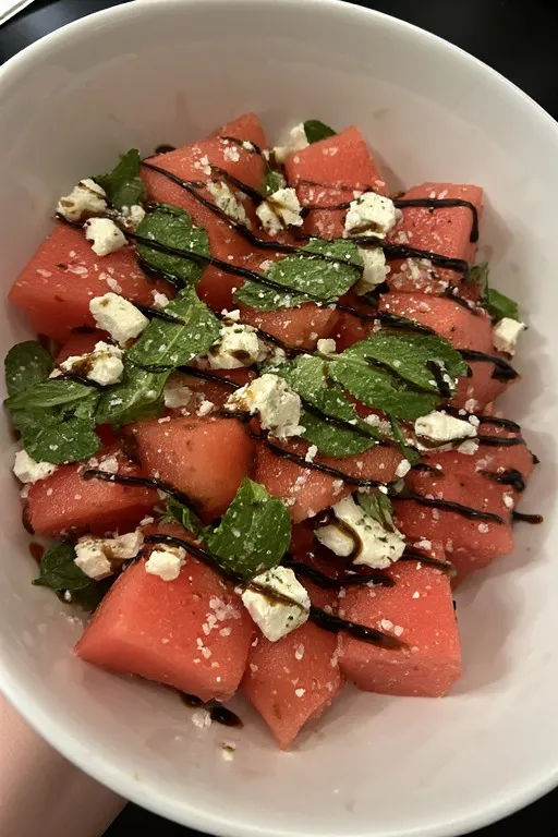 watermelon feta salad