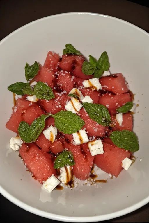 watermelon feta salad