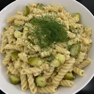 dill pickle pasta salad