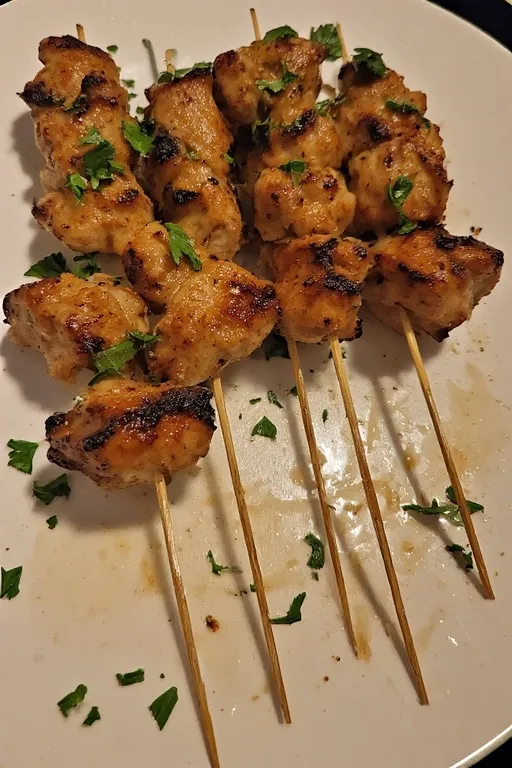 Chicken skewers