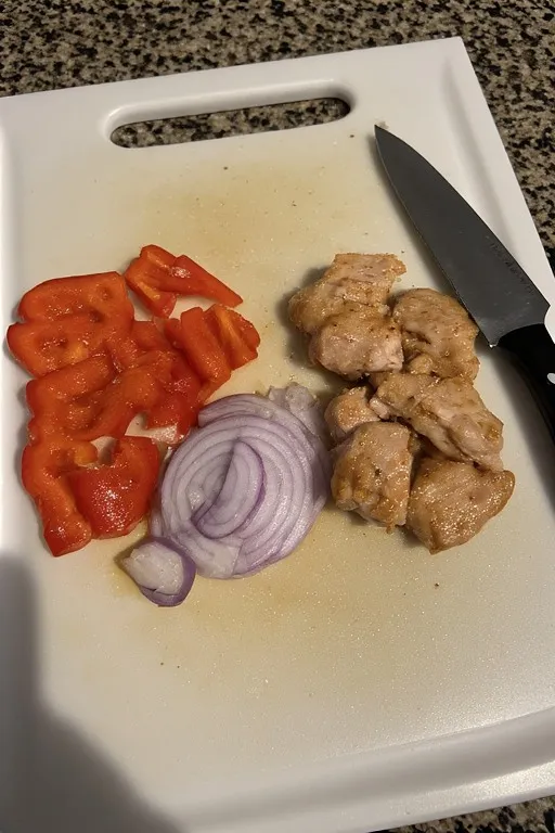 Chicken skewers