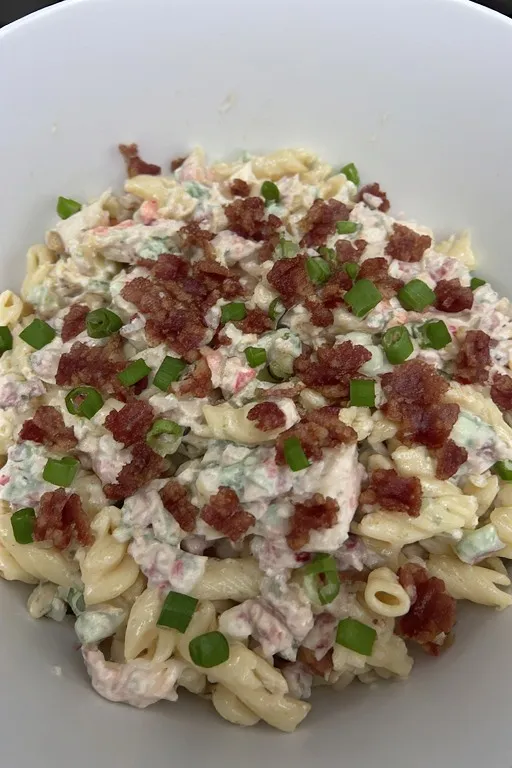 Chicken Bacon Ranch Pasta Salad