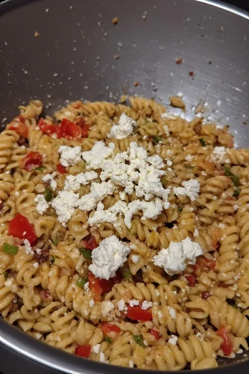 Greek pasta salad