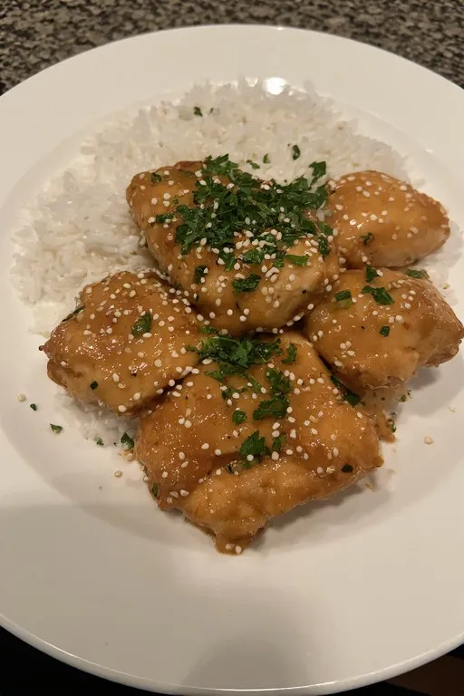 honey garlic chicken