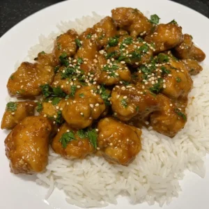 honey garlic chicken