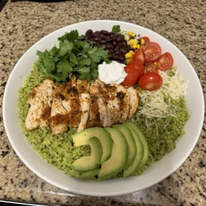 chicken burrito bowl