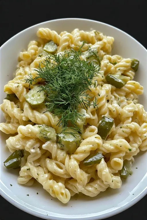 dill pickle pasta salad