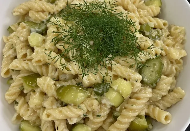 Dill Pickle Pasta Salad Recipe