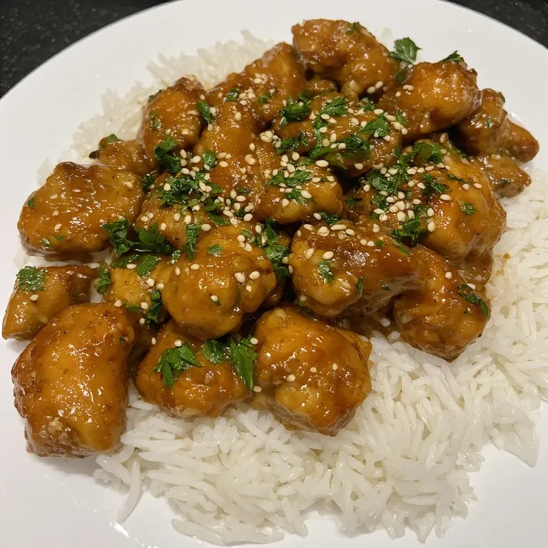 honey garlic chicken