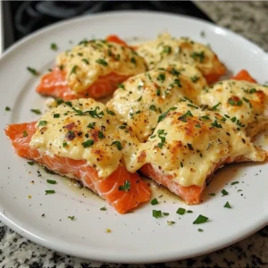 Baked Boursin Salmon Recipe-finished