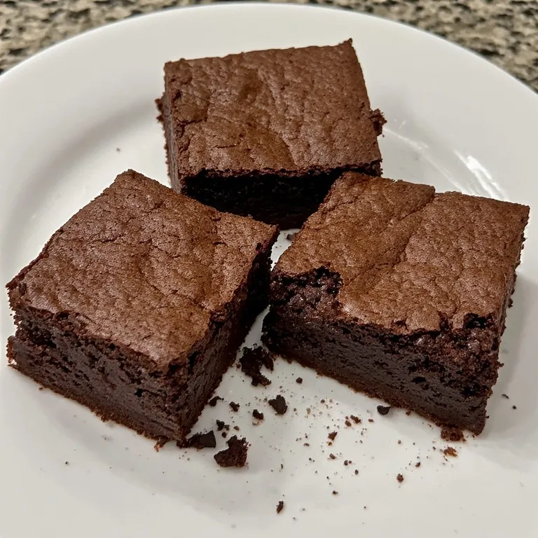 Fudgy zucchini brownies -3