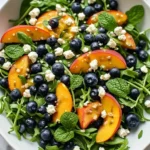 Berry Watermelon Fruit Salad with Honey Lime Dressing